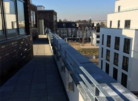 Dachterrassengeländer